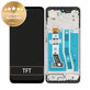 Schermo per Motorola Moto G54 XT2343, Black, Vetro touch con cornice, 5D68C23304, Genuine Service Pack