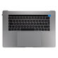 Top case con tastiera UK, microfono, trackpad e altoparlanti per MacBook Pro 15" A1707 (Late 2016 - Mid 2017), Space Gray