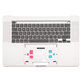 Top case con tastiera UK per MacBook Pro 16" A2141 (2019), Silver