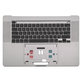 Top case con tastiera UK per MacBook Pro 16" A2141 (2019), Space Gray