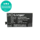 Batteria per Blackberry Z30, Leap, BAT-50136-001/002/003/101, 2880mAh, HQ