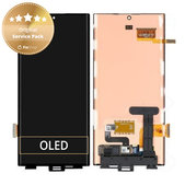 Schermo per Samsung S22 Ultra S908B, Vetro touch senza cornice, GH96-14788A, Genuine Service Pack