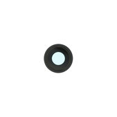 Lente fotocamera posteriore con frame per iPhone 15, 15 Plus, Black