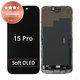 Schermo per iPhone 15 Pro, Vetro touch con cornice, Refurbished