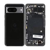 Cover batteria per Google Pixel 8 GKWS6, G9BQD, Obsidian, G949-00563-01, Genuine Service Pack