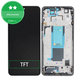 Schermo per Xiaomi Redmi Note 11 Pro+ 5G 21091116UG, Mysterious Black, Vetro touch con cornice