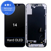 Schermo Hard OLED per iPhone 14, Vetro touch con cornice, FixPremium