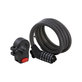 Lucchetto a cavo con combinazione per Segway Kickscooter P100SE, Ninebot ES1, ES2, ES4, E22, E25