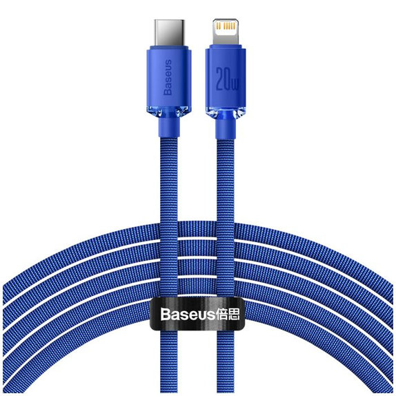 Cavo da Lightning a USB-C 2m, Blue, Baseus