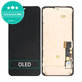 Schermo OLED per Google Pixel 8 GKWS6, G9BQD, Black, Vetro touch con cornice