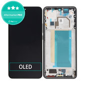 Schermo OLED per Xiaomi 13T, 13T Pro, Black, Vetro touch con cornice