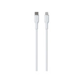 Cavo USB-C a Lightning MFI 12W Soft 1,5 m, White, PURO