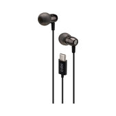 Auricolari Metal Pro 2.0 USB-C, Black, SBS