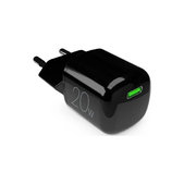 Adattatore di ricarica MiniPro USB-C GaN 20W, Black, PURO