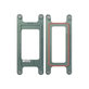 Stampo magnetico di fissaggio a pressione per laminazione per iPhone 14 Pro, XHZC
