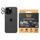 Protezione obiettivo fotocamera Hoops per iPhone 15 Pro/15 Pro Max, Black Titanium, PanzerGlass