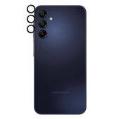 Protezione obiettivo fotocamera posteriore Hoops per Samsung A15, Black, PanzerGlass