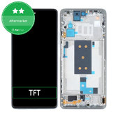 Schermo per Xiaomi 11T, 11T Pro, Celestial Blue, Vetro touch con cornice