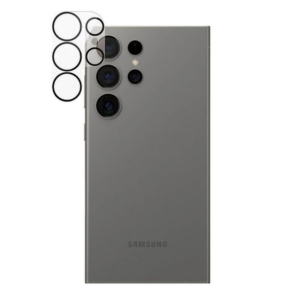 Protezione obiettivo fotocamera posteriore PicturePerfect per Samsung S24 Ultra, Black, PanzerGlass