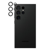 Protezione obiettivo fotocamera posteriore Hoops per Samsung S24 Ultra, Black, PanzerGlass