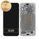 Schermo per Samsung S24 Plus S926B, Marble Grey, Vetro touch con cornice, GH82-33410B, Genuine Service Pack