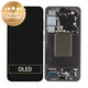 Schermo per Samsung S24 S921B, Onyx Black, Vetro touch con cornice, GH82-33287A, Genuine Service Pack