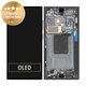 Schermo per Samsung S24 Ultra S928B, Titanium Black, Vetro touch con cornice, GH82-33396B, Genuine Service Pack