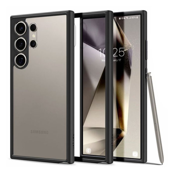 Custodia Ultra Hybrid per Samsung S24 Ultra, Matte Black, Spigen
