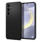 Custodia Liquid Air per Samsung S24+, Matte Black, Spigen
