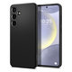 Custodia Liquid Air per Samsung S24+, Matte Black, Spigen