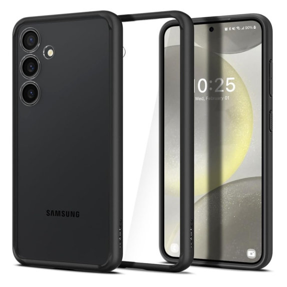 Custodia Ultra Hybrid per Samsung S24, Matte Black, Spigen