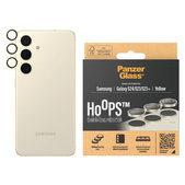 Protezione obiettivo fotocamera Hoops per Samsung Galaxy S24/S23/S23+, Giallo, PanzerGlass