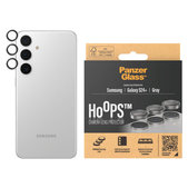 Protezione obiettivo fotocamera Hoops per Samsung Galaxy S24+, Grigio, PanzerGlass