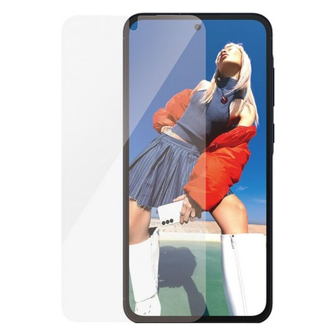 Vetro temperato Re:fresh UWF con aplicator per Samsung A55 5G, Black, PanzerGlass