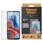 Vetro temperato UWF per Motorola Moto G34, Nero, PanzerGlass