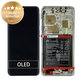 Schermo per Huawei P60 Pro, Vetro touch con cornice, batteria, 02355MUT, Genuine Service Pack