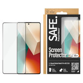 Vetro temperato UWF per Xiaomi Redmi Note 13 4G, Nero, SAFE by PanzerGlass