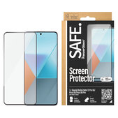 Vetro temperato UWF per Xiaomi Redmi Note 13 Pro 5G, Nero, SAFE by PanzerGlass