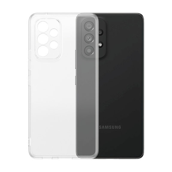 Custodia TPU per Samsung Galaxy A53 5G, Trasparente, SAFE by PanzerGlass