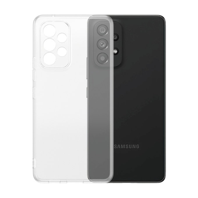 Custodia TPU per Samsung Galaxy A53 5G, Trasparente, SAFE by PanzerGlass