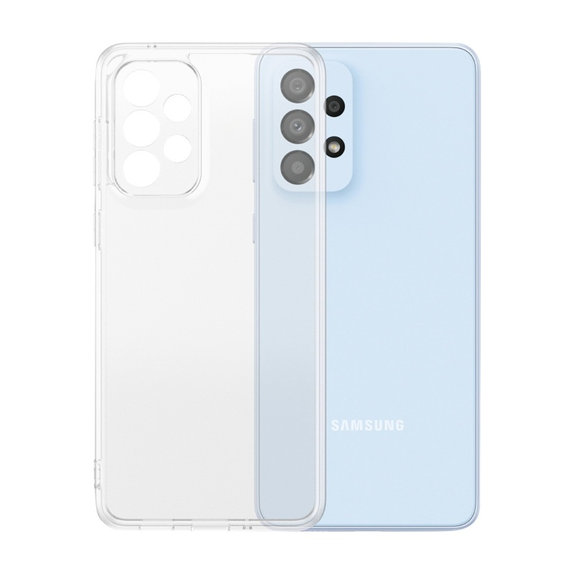 Custodia TPU per Samsung Galaxy A33 5G, Trasparente, SAFE by PanzerGlass