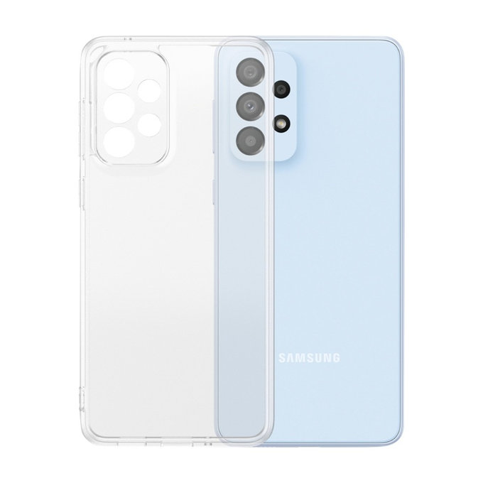 Custodia TPU per Samsung Galaxy A33 5G, Trasparente, SAFE by PanzerGlass