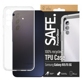Custodia TPU per Samsung Galaxy A15/A15 5G, Trasparente, SAFE by PanzerGlass