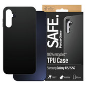 Custodia TPU per Samsung Galaxy A15/A15 5G, Nero, SAFE by PanzerGlass