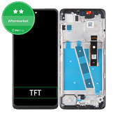 Schermo per Motorola Moto G72 XT2255, Meteorite Gray, Vetro touch con cornice