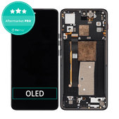 Schermo OLED per Motorola Thinkphone, Carbon Black, Vetro touch con cornice