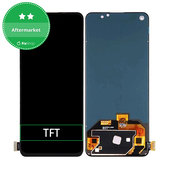 Schermo LCD per Oppo Reno 8 CPH2359, Vetro touch senza cornice