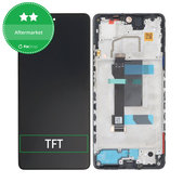 Schermo per Xiaomi Poco X5 Pro 22101320G 22101320I, Astral Black, Vetro touch con cornice