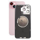 Vetro scocca posteriore con lente fotocamera, piastra metallica e magneti MagSafe per iPhone 15 Plus, Pink