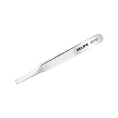 Pinzetta metallica antistatica con punta piatta, Relife ST-13